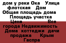 дом у реки Ока › Улица ­ флотская › Дом ­ 36 › Общая площадь дома ­ 60 › Площадь участка ­ 15 › Цена ­ 1 300 000 - Все города Недвижимость » Дома, коттеджи, дачи продажа   . Крым,Гаспра